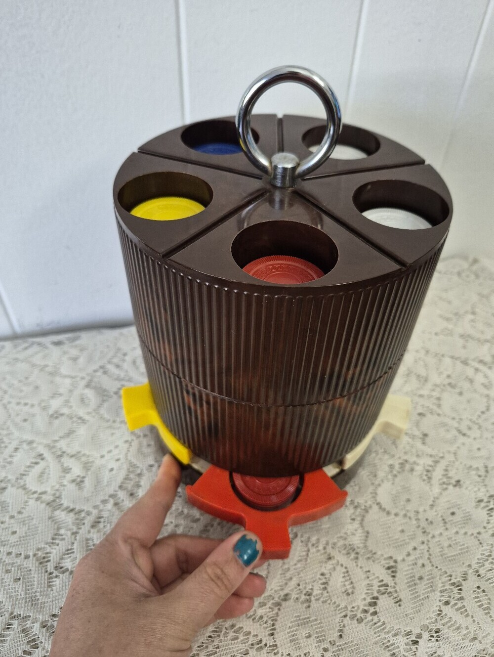 Vintage Poker Chip Dispenser - Picture 4 of 8